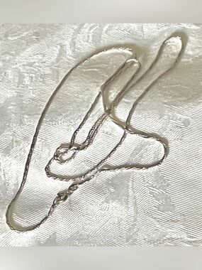 ✨ Vintage Sterling Silver 25” Rope Chain Necklace ✨